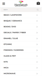 Mobile Screenshot of glassartmoldsandsupplies.com